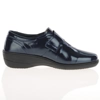 Softmode - Elma Velcro Strap Shoes, Navy 3