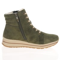 Susst - Devlyn Laced Ankle Boots, Green 3