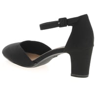 Tamaris - 24412 Block Heeled Shoes, Black 2