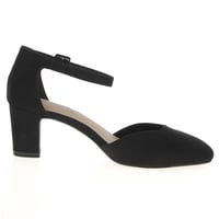 Tamaris - 24412 Block Heeled Shoes, Black 3