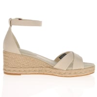 Tommy Hilfiger - Mid Wedge Espadrille Sandals, Beige 2