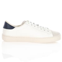 Victoria - Berlin Laced Trainers Off-White / Navy - 1126142 3