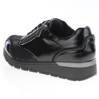 Waldlaufer - 626K05 Side Zip Shoes Black 3