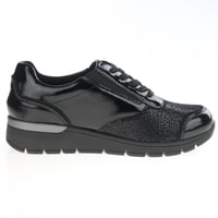 Waldlaufer - 626K05 Side Zip Shoes Black 4