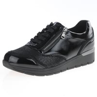 Waldlaufer - 626K05 Side Zip Shoes Black 2