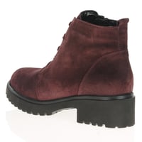 Waldlaufer - 716807 Laced Ankle Boots - Bordeaux 4