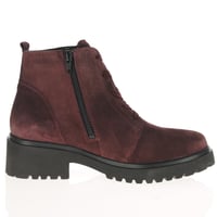Waldlaufer - 716807 Laced Ankle Boots - Bordeaux 3
