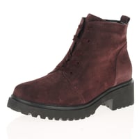 Waldlaufer - 716807 Laced Ankle Boots - Bordeaux 2