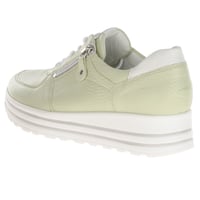 Waldlaufer - 758009 Leather Platform Trainer, Sage 3