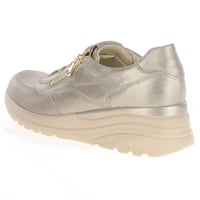 Waldlaufer - 927005 Side Zip Trainers, Pale Gold 2