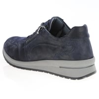 Waldlaufer - 928002 Side Zip Trainers, Navy Shimmer 3
