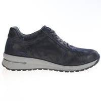 Waldlaufer - 928002 Side Zip Trainers, Navy Shimmer 4