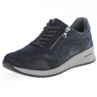 Waldlaufer - 928002 Side Zip Trainers, Navy Shimmer 2