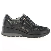 Waldlaufer - Low Wedge Trainers All-Black - 939011 3