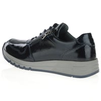 Waldlaufer - 957012 Patent Shoes Navy 2