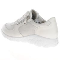 Waldlaufer - H89001 Side Zip Trainers, Off White 2