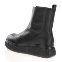 Wonders - 5202 Front Zip Ankle Boots, Black 2