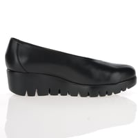 Wonders - 33100 Fly Wedge Pumps - Black 4