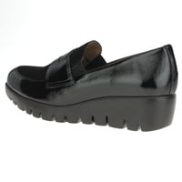 Wonders - 33360 Wedge Loafers, Black 2