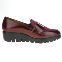 Wonders - 33360 Wedge Loafers, Vino 3