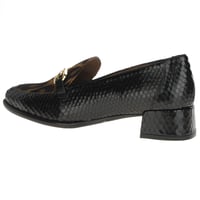 Wonders - 6030 Loafers - Black / Leopard 3
