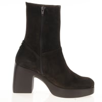Wonders - 49101 Platform Heeled Boots, Brown 3