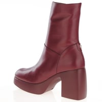 Wonders - 49101 Platform Heeled Boots, Vino 2