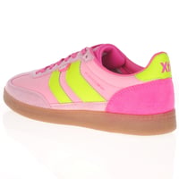 Xti - 145052 Retro Trainers, Pink Combi 2