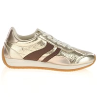 Xti - 146275 Metallic Retro Trainers Gold 3