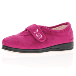 Padders - Camilla Front Strap Slipper, Cerise