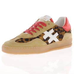 Another Trend - A0327902 Flat Trainers Camel/Leopard