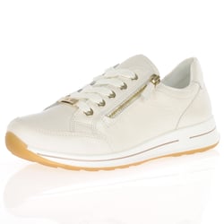 Ara - 24801 Osaka Side Zip Trainers Cream