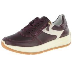 Ara - 25112 New York Side Zip Trainers Merlot