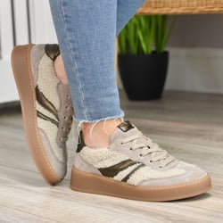 Gabor - Dahma Retro Trainers, Linen