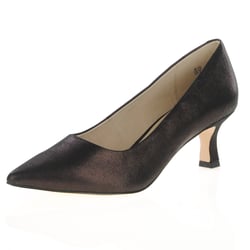 Caprice - 22401 Kitten Heels, Mahogany Metallic