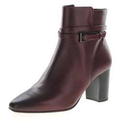Caprice - 25317 Block Heeled Ankle Boots, Bordeaux