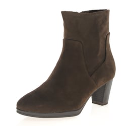Caprice - 25327 Heeled Ankle Boots, Dark Brown