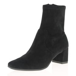 Caprice - 25354 Vegan Block Heeled Sock Boots, Black