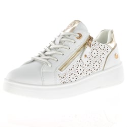 Xti - Vegan Side Zip Trainers White - 143628