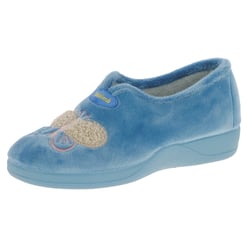 DeValverde - DVV1209 Butterfly Slipper, Dark Blue