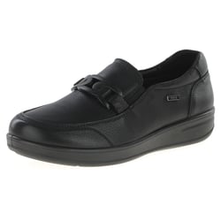 G-Comfort - P-6503S Waterproof Leather Loafers - Black