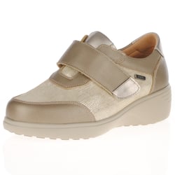 G-Comfort - S-5254TK Velcro Shoes, Taupe Combi