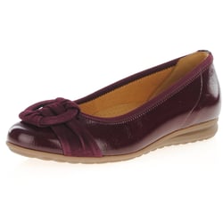 Gabor - Forrest Flat Pumps, Mulberry