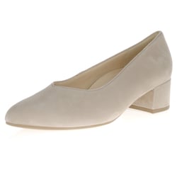Gabor - Dixie Block Heeled Court Shoes - Silk
