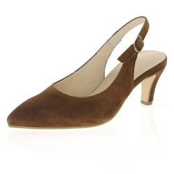Gabor - Lazona Slingback Heels, Cacao