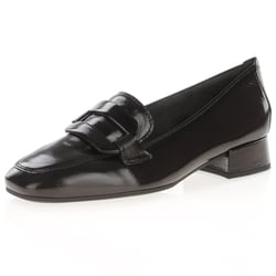 Gabor - Great Patent Leather Loafer, Dark Chocolate