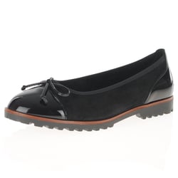 Gabor - Assist Flat Bow Pumps, Black
