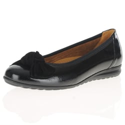 Gabor - 621.87 Patent Flat Pumps, Black