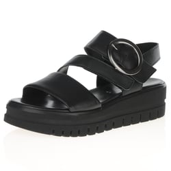 Gabor - 627.27 Platform Velcro Sandals, Black