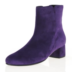 Gabor - 680.13 Low Block Heel Ankle Boots, Purple